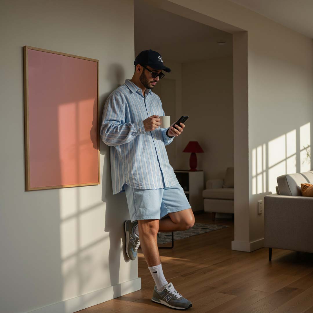 Zachte Roze Droom Poster-WallArtistic