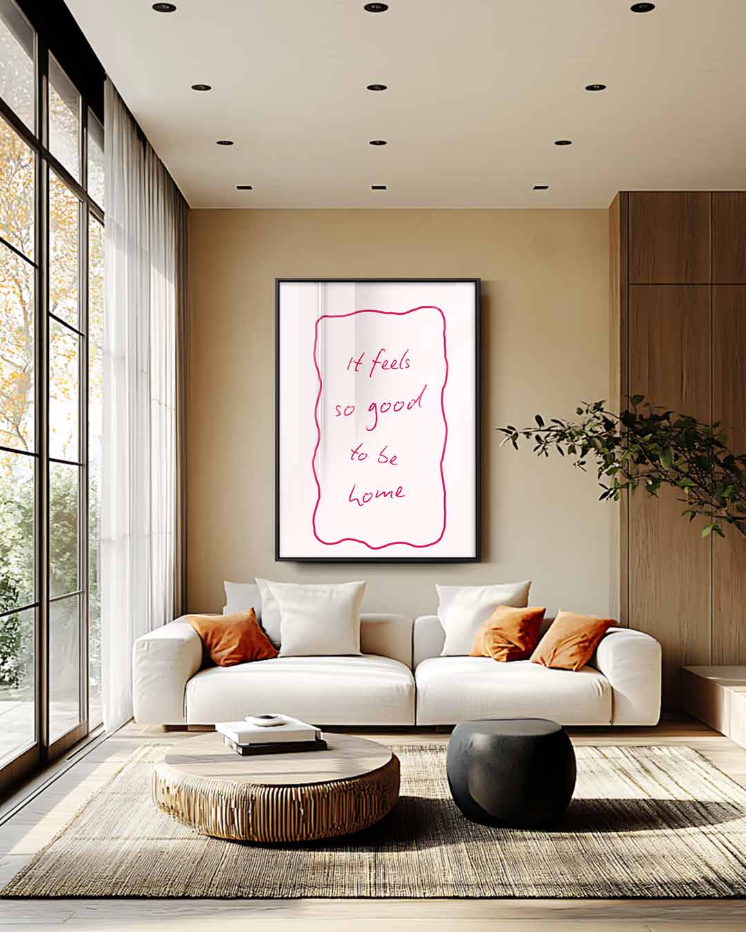 Welkom Thuis Wanddecoratie Kunstwerk-canvas-dibond-plexiglas-wanddecoratie-WallArtistic
