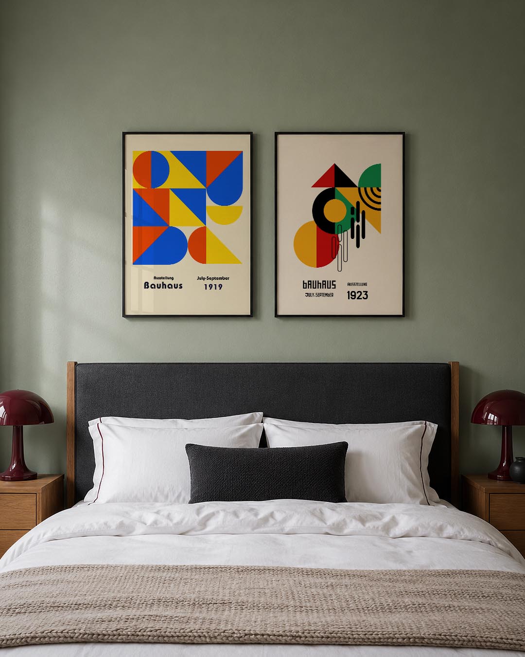 Vorm en kleurenspel Posterset