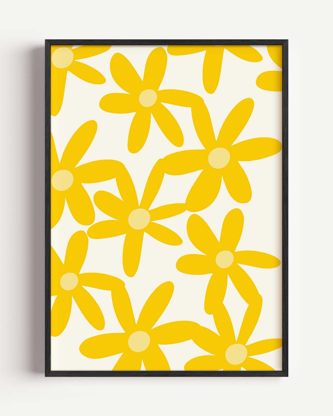 Zonnestralen Bloemenposter-WallArtistic