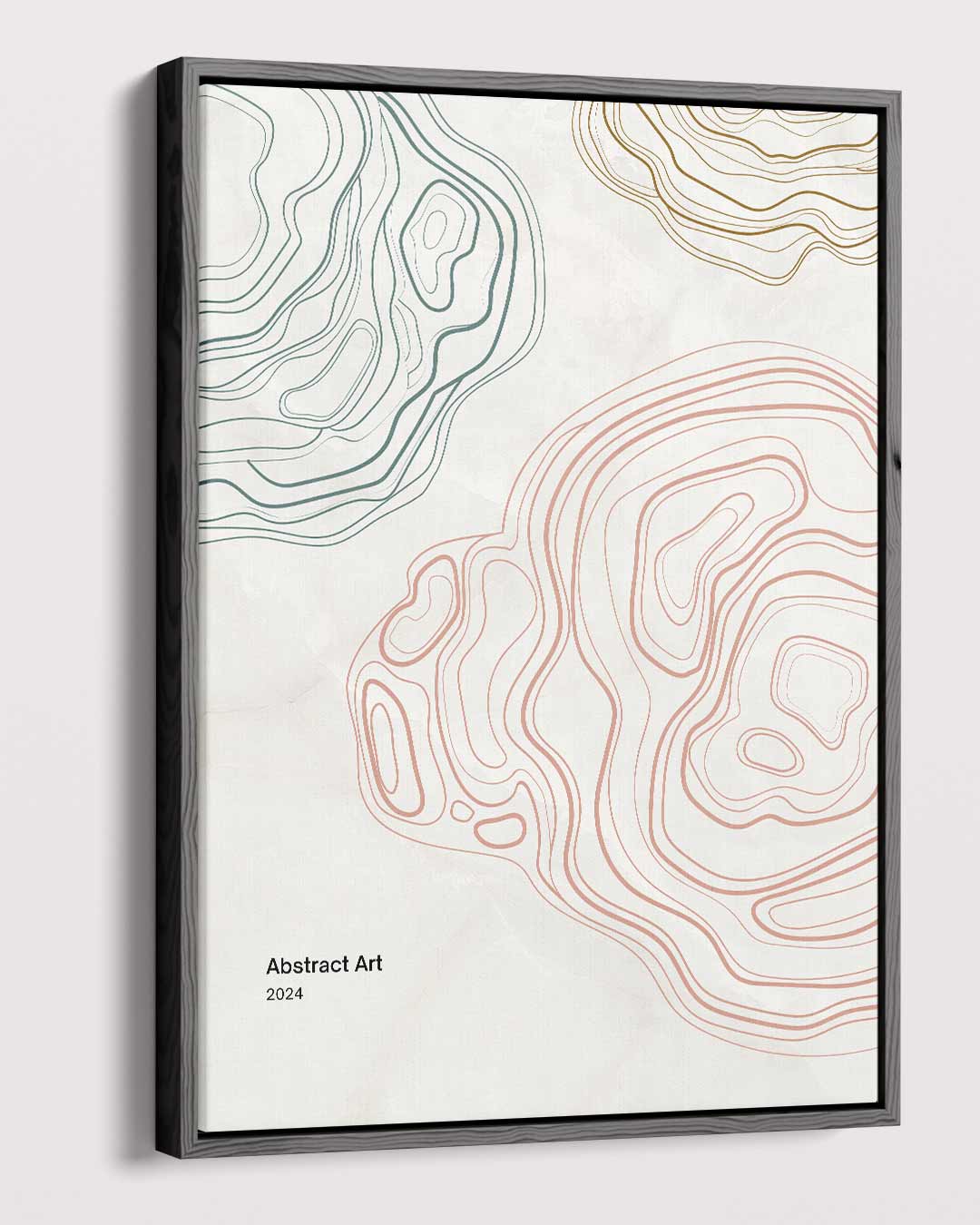 Kleurrijke Lijnenpracht Kunstwerk-canvas-dibond-plexiglas-wanddecoratie-WallArtistic