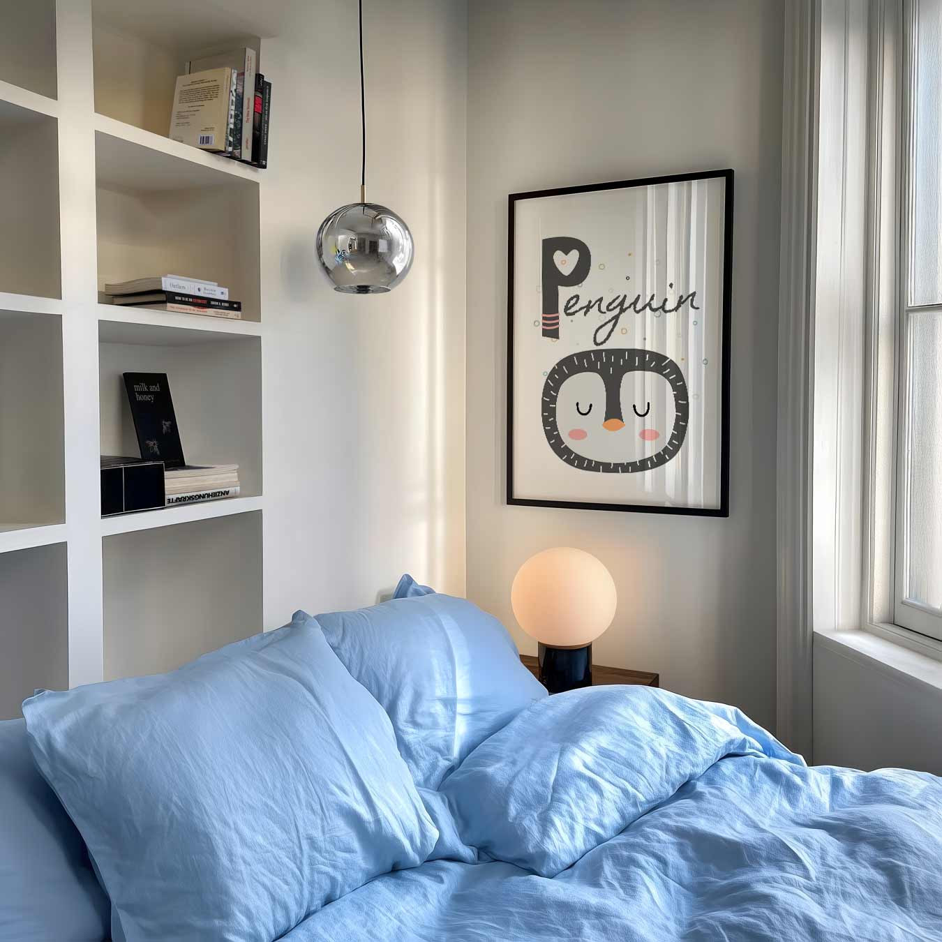 Snoezige Pinguïn Poster