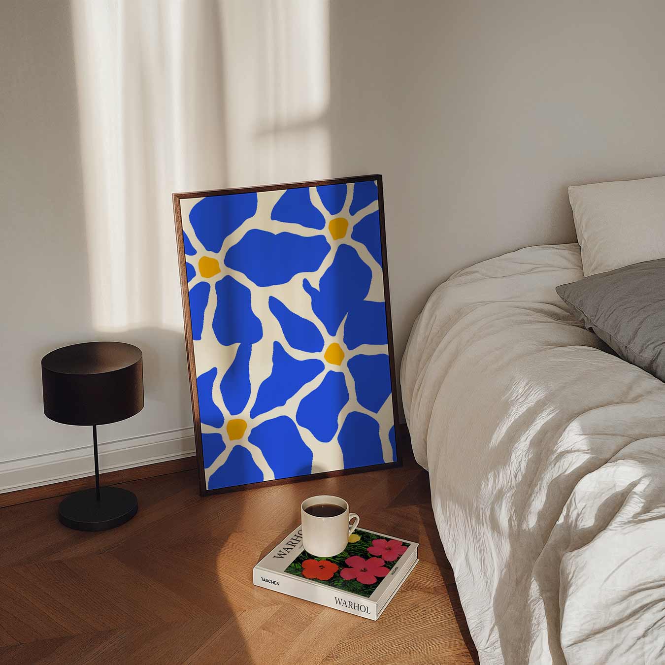 Bloemenexplosie Wanddecoratie Poster-WallArtistic