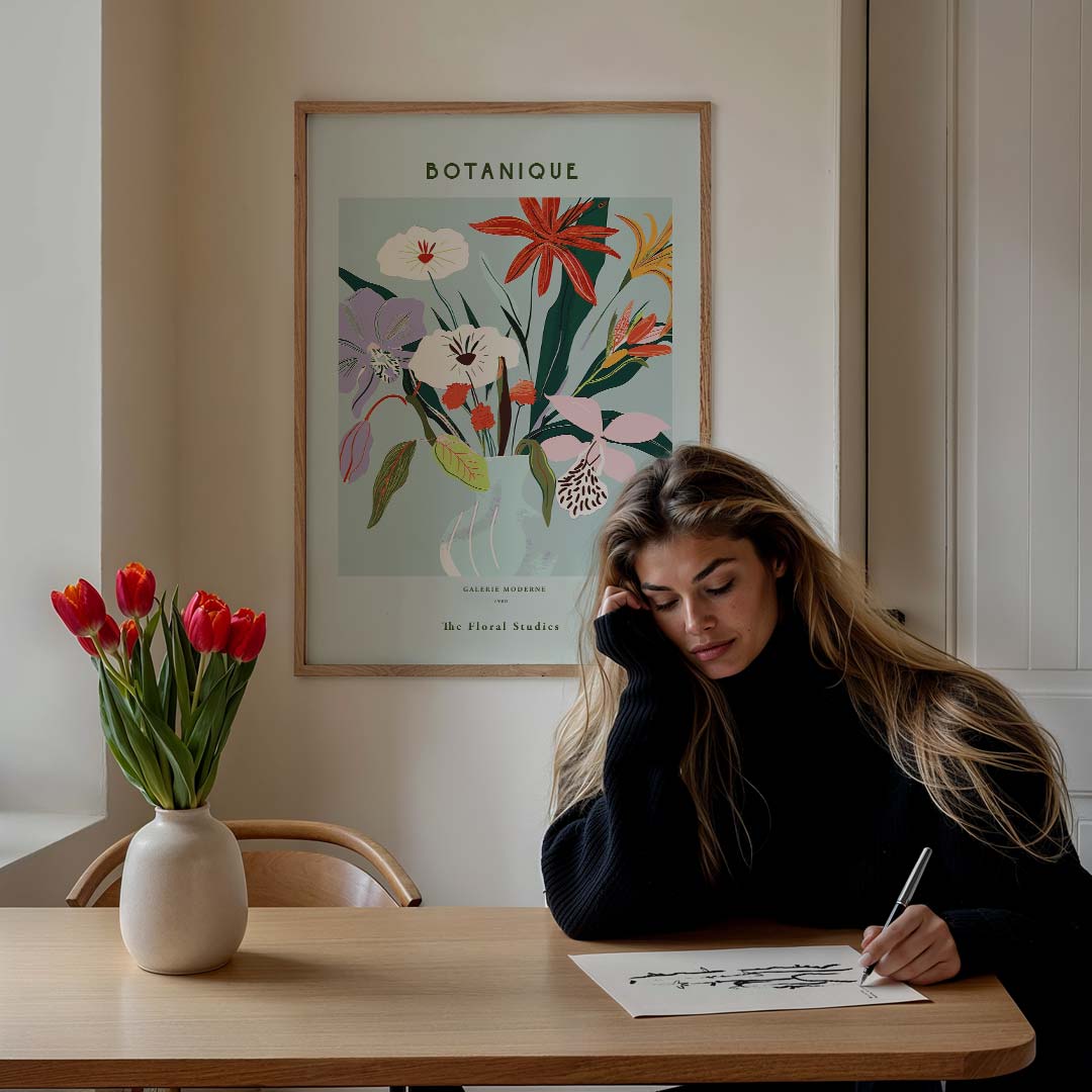 Botanique Bloemenpracht Poster-WallArtistic