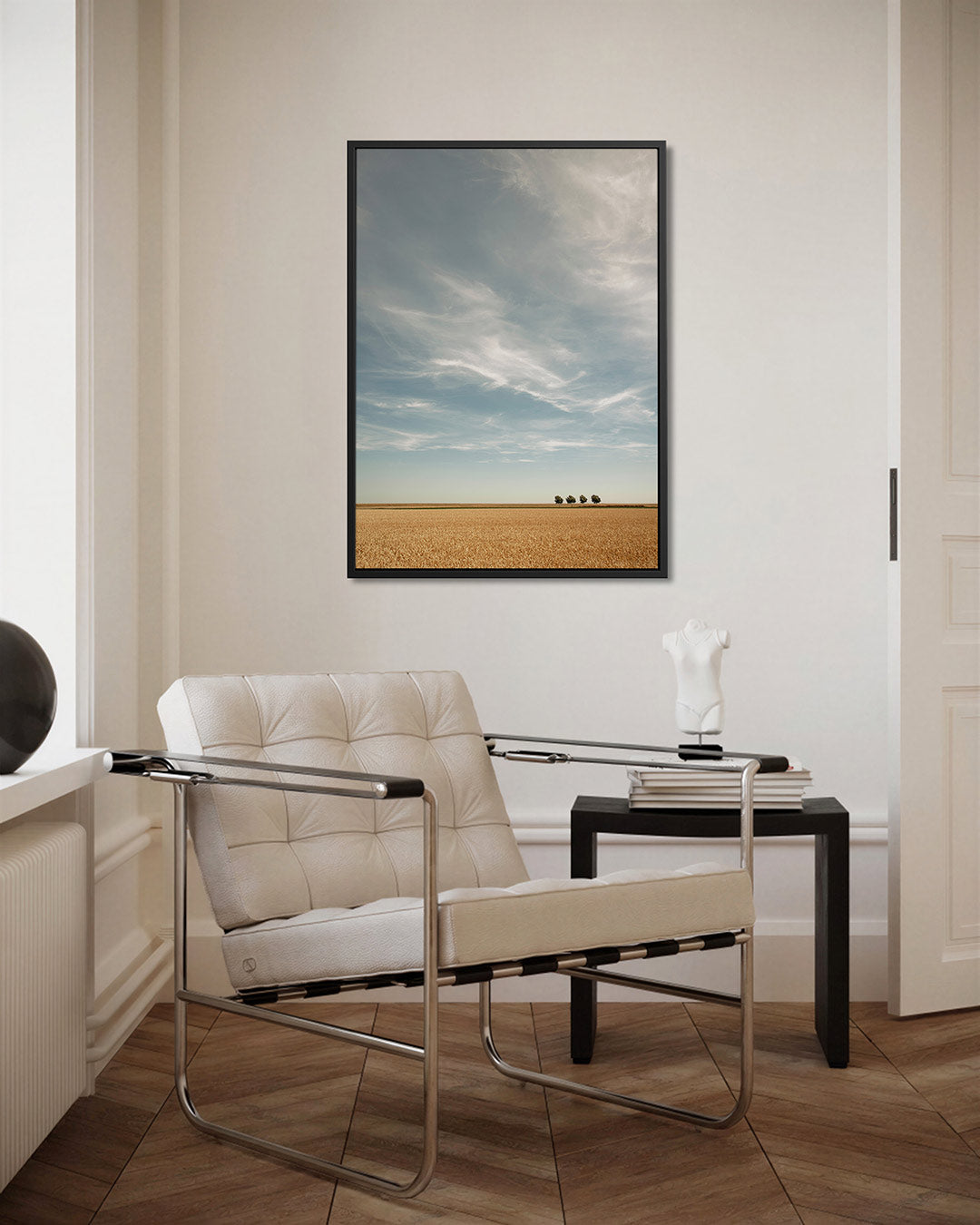Rustig landschap Kunstwerk