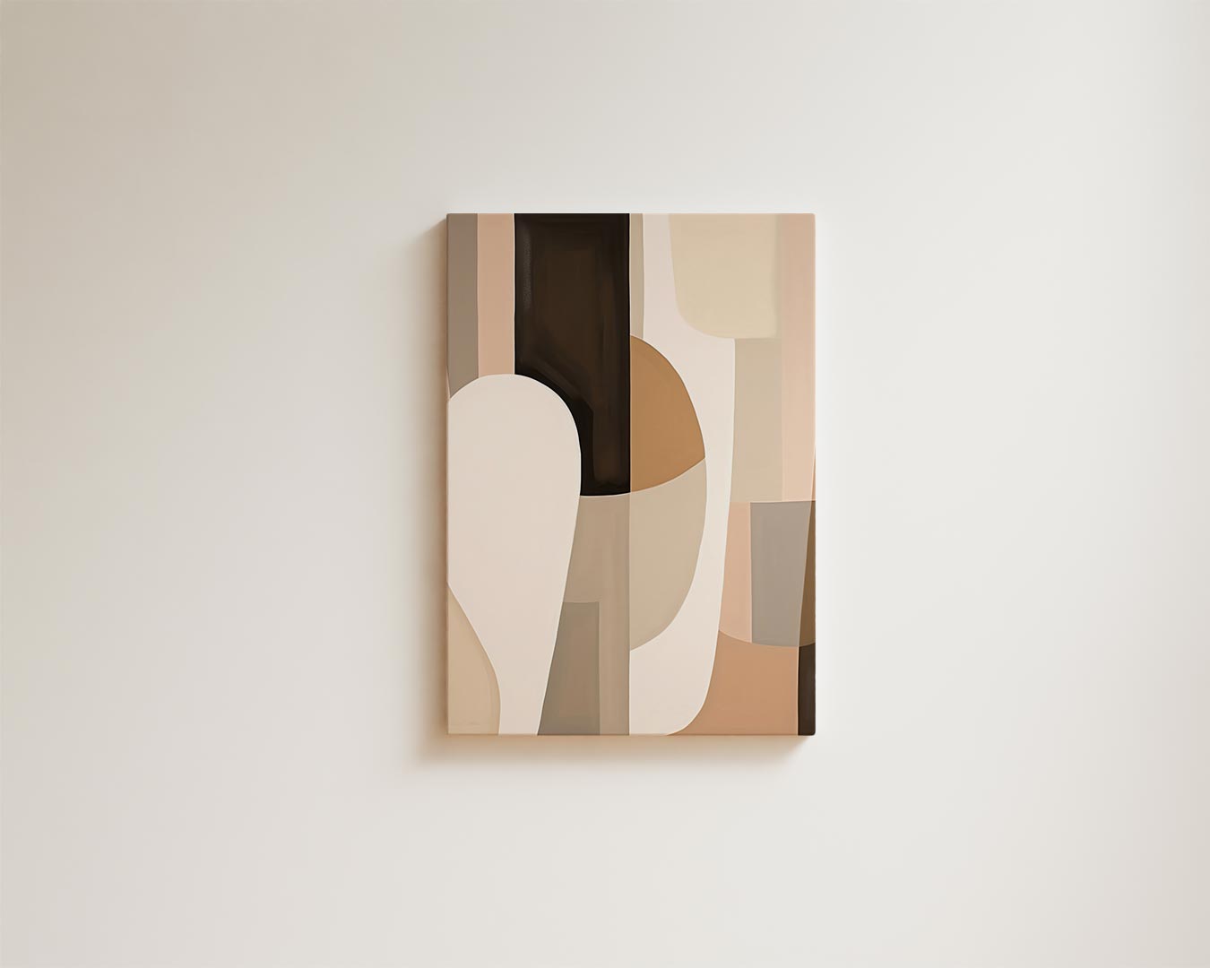 Aardse Harmonie Kunstwerk-canvas-dibond-plexiglas-wanddecoratie-WallArtistic