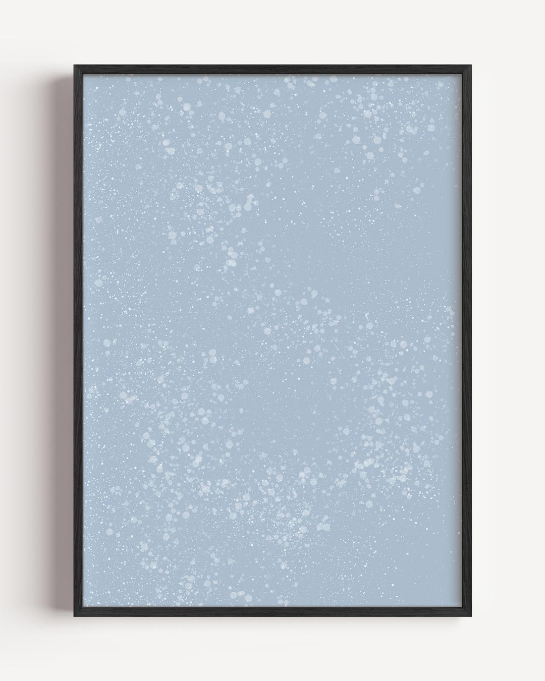 Dromerige Hemel Sneeuwvlokken Poster-WallArtistic