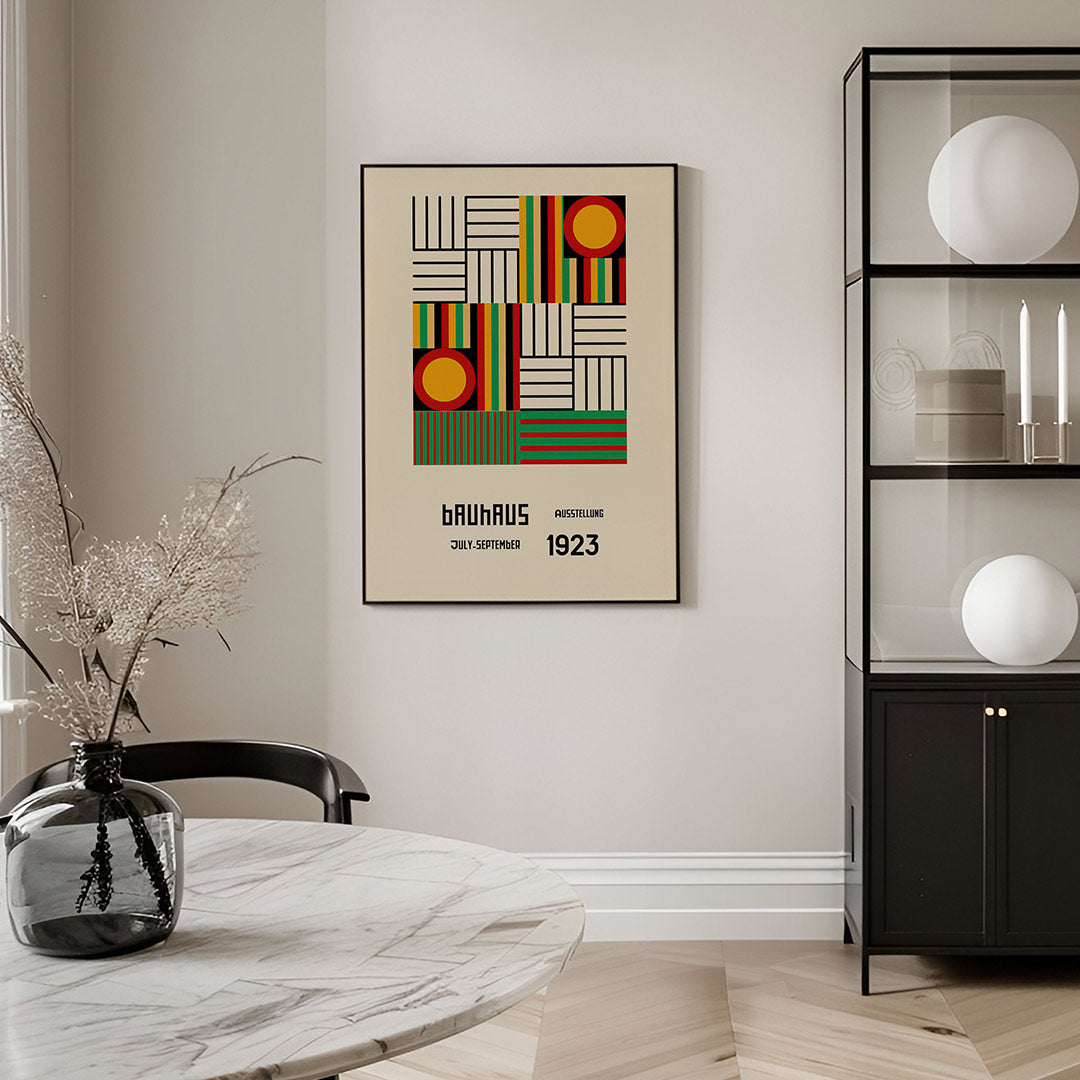 Vorm en kleur Poster