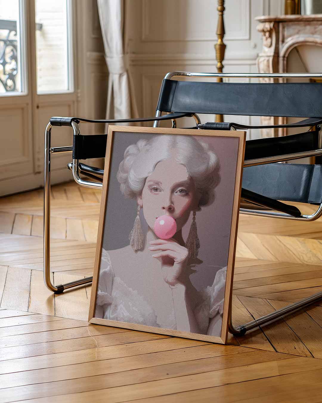 Moderne Elegantie Kunstposter-WallArtistic