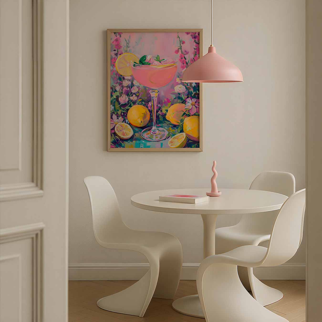 Lente Citroencocktail Poster