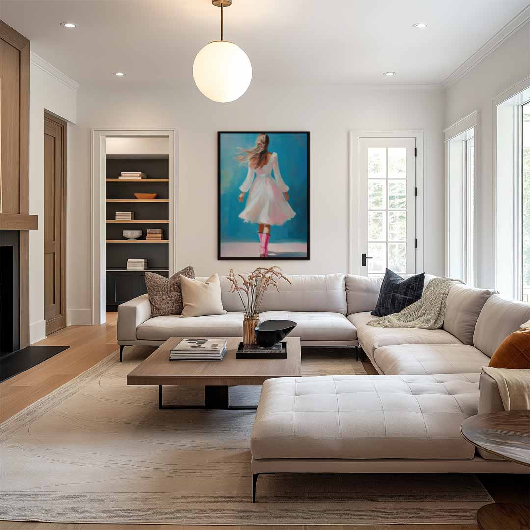 Vrije Wandelaar Kunstwerk-canvas-dibond-plexiglas-wanddecoratie-WallArtistic