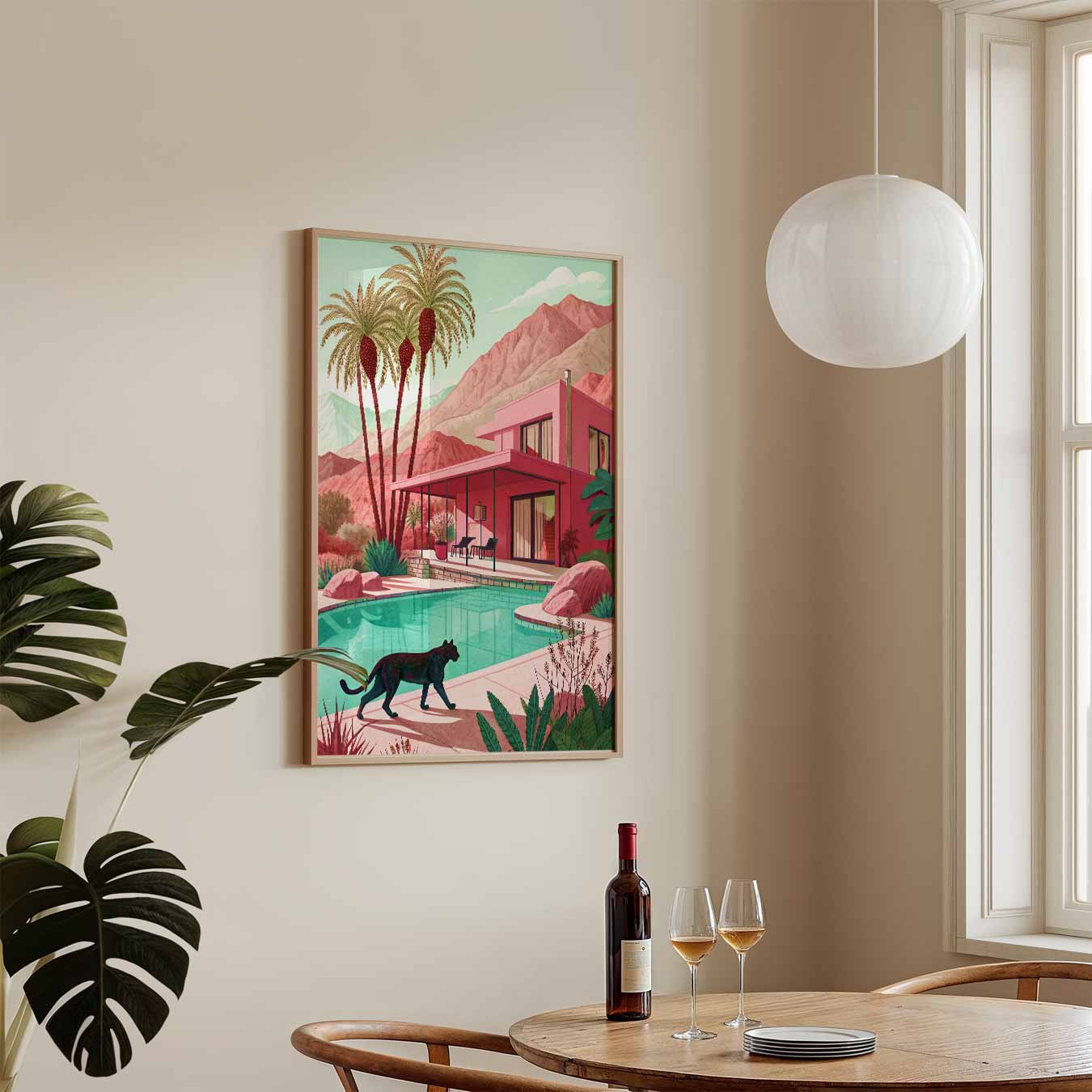 Tropisch Droomlandschap Poster