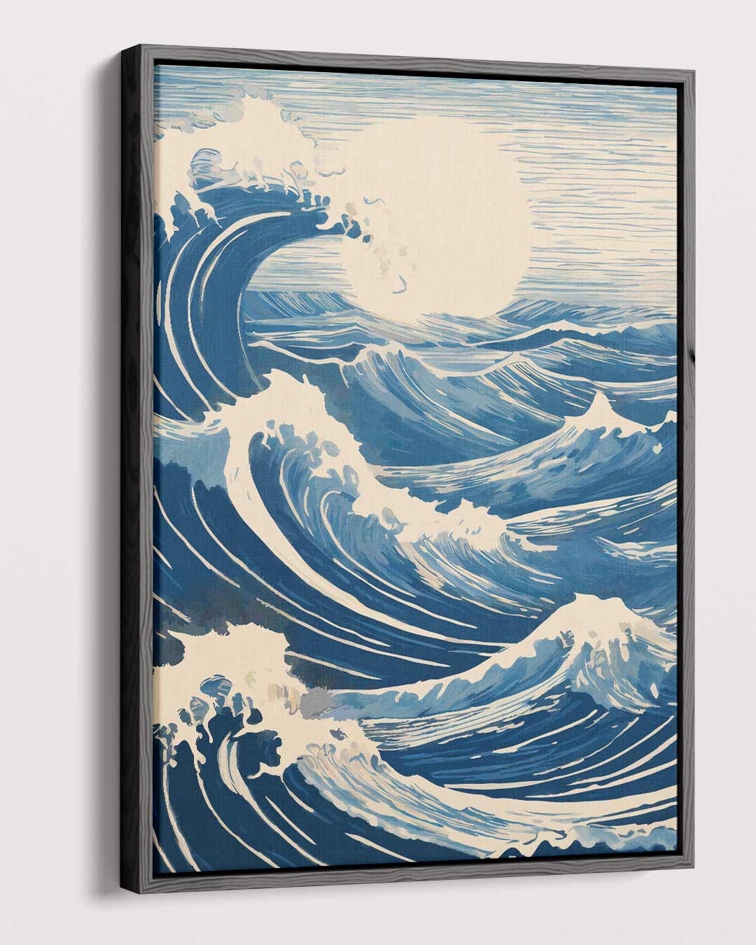 Golven van de Oceaan Kunstwerk-canvas-dibond-plexiglas-wanddecoratie-WallArtistic