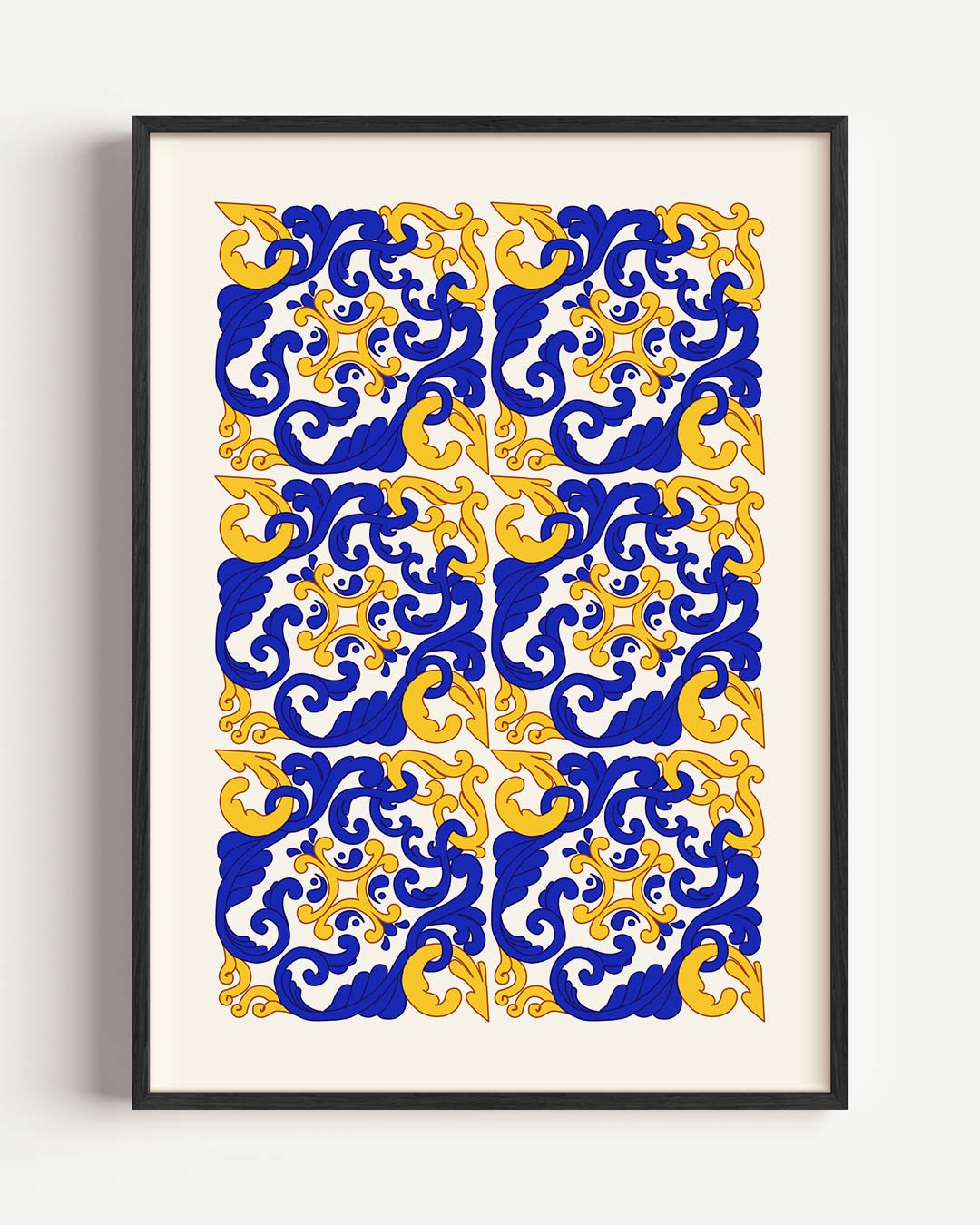 Mozaïek Magie Wandposter-WallArtistic