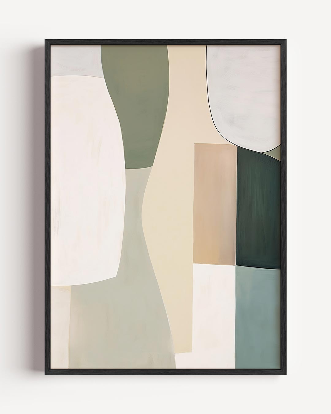 Moderne Abstracte Harmonie Poster-WallArtistic