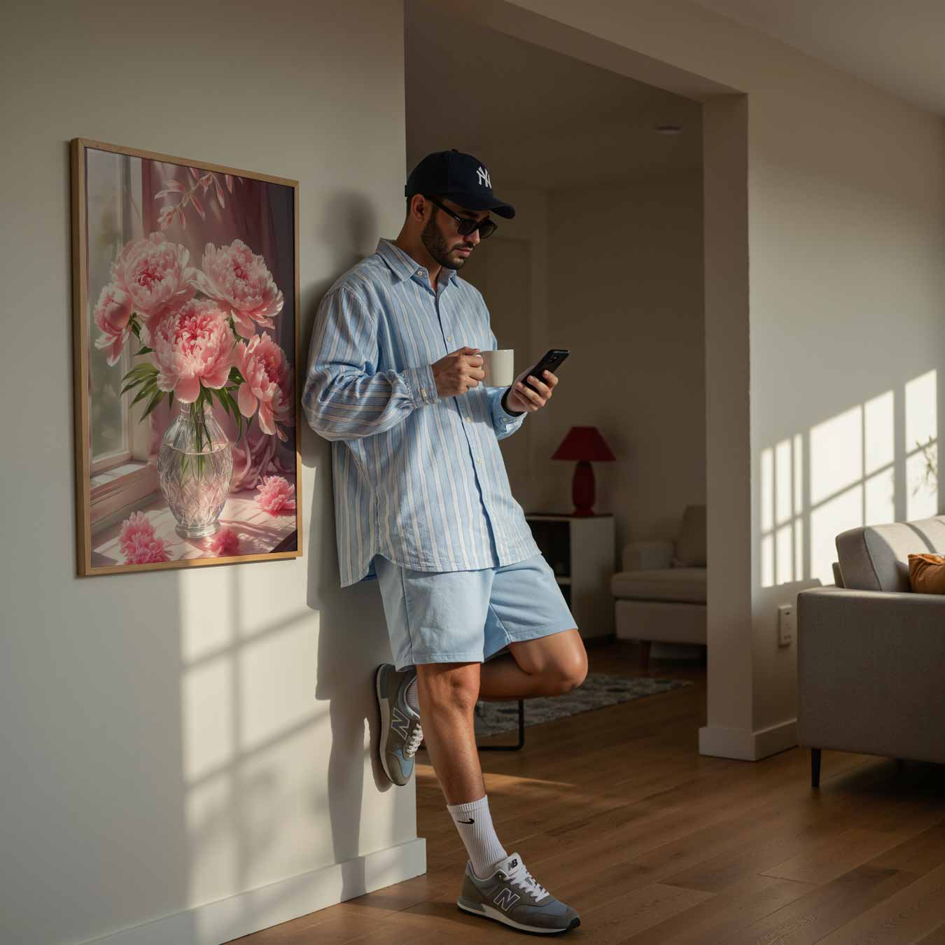 Zomerse Bloemenpracht Poster-WallArtistic