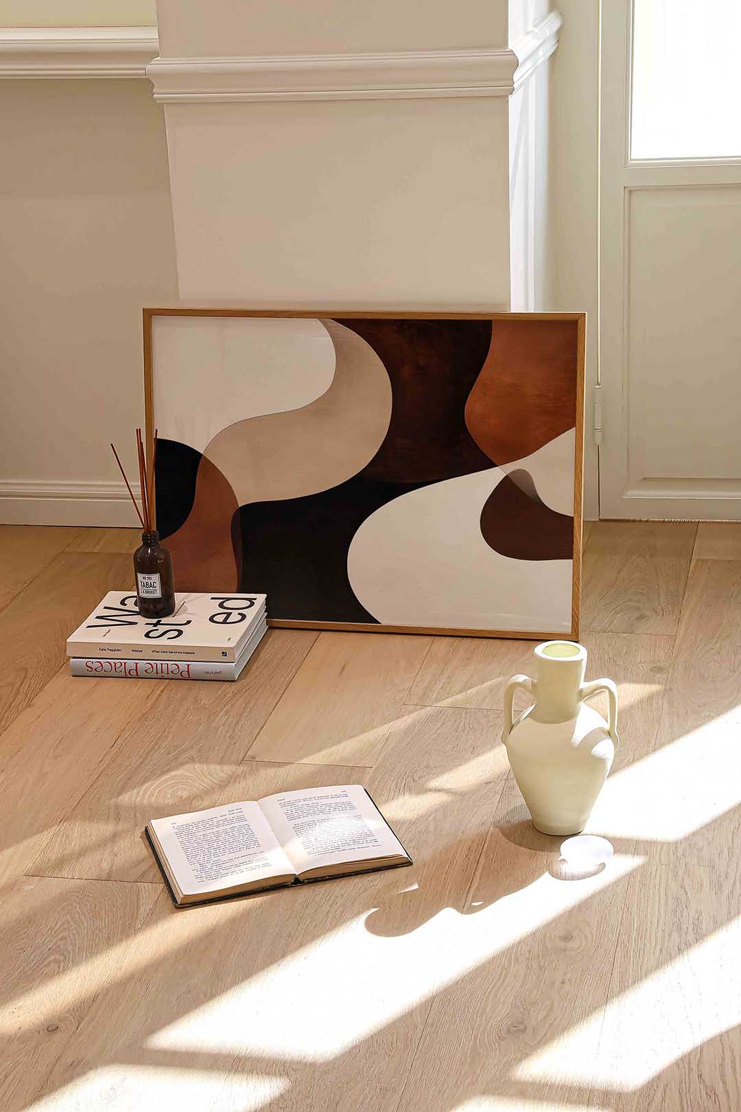 Abstracte vormen Poster