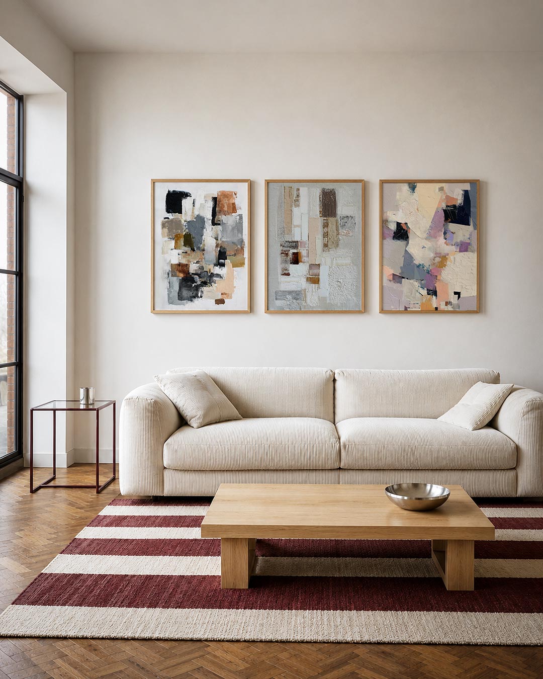 Kleurvlakken en textuur Posterset