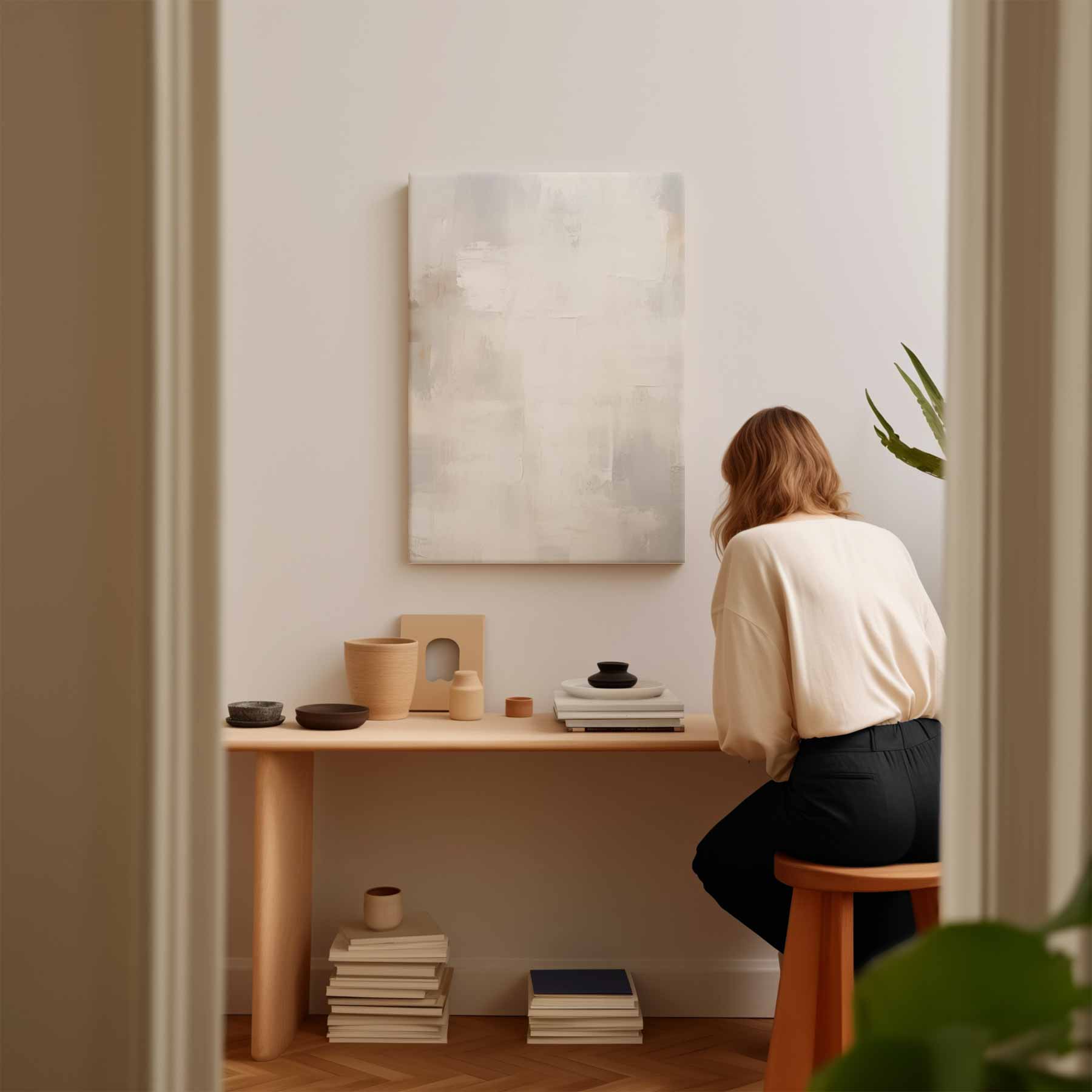 "Serene Nevel" Kunstwerk-canvas-dibond-plexiglas-wanddecoratie-WallArtistic