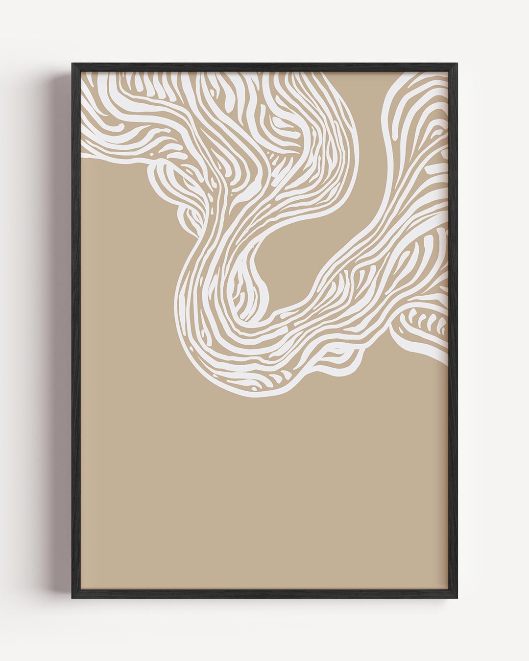 Organische Vormen Wandposter-WallArtistic