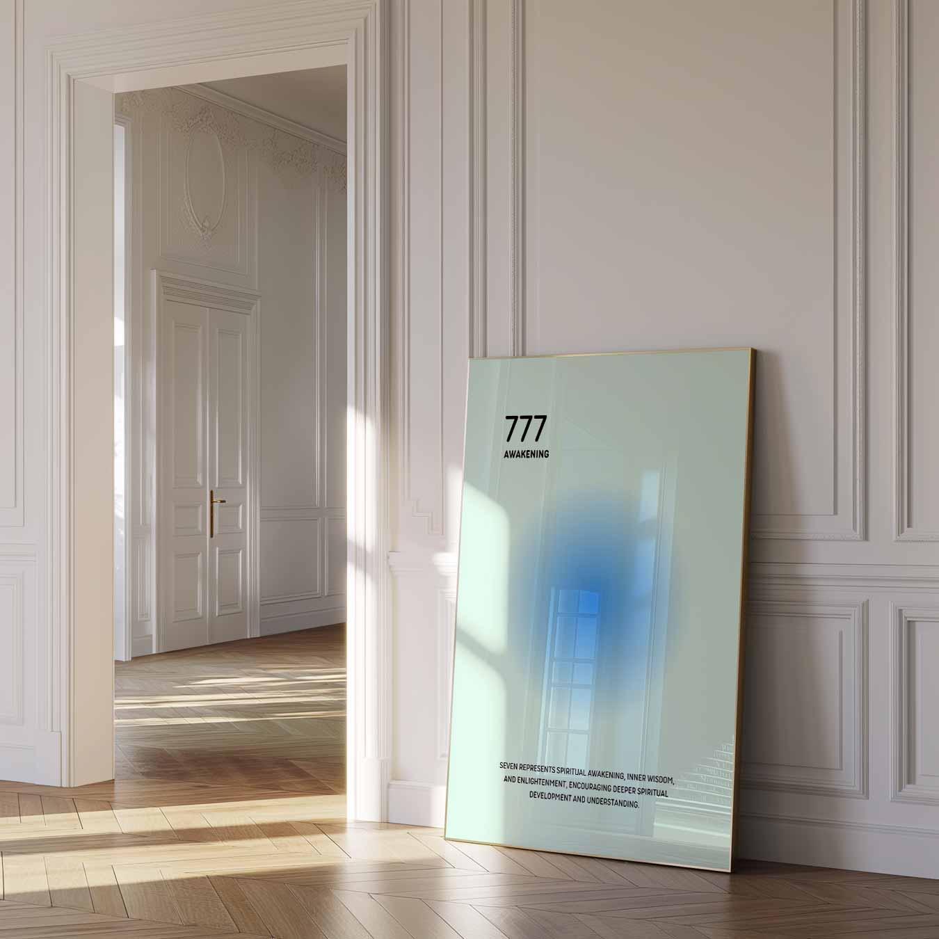 777 Spirituele Ontwaking Poster-WallArtistic