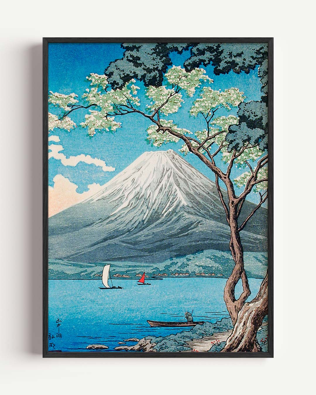 Mount Fuji Lake Poster-WallArtistic