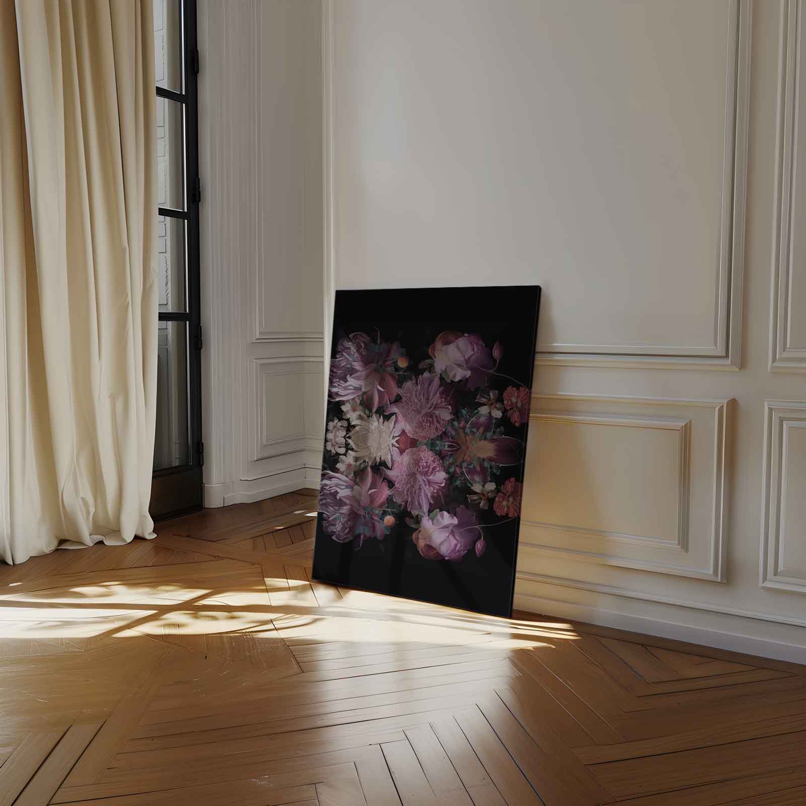 Bloemenpracht Symfonie Kunstwerk-canvas-dibond-plexiglas-wanddecoratie-WallArtistic