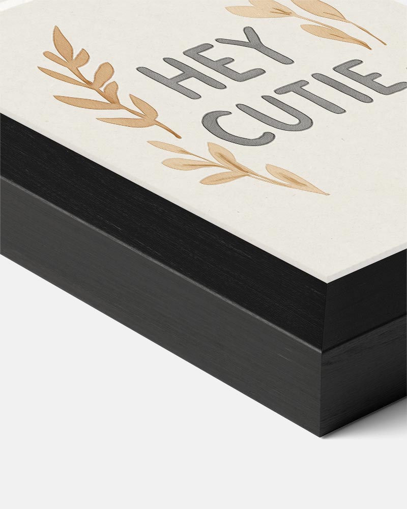 Hey Cutie Botanische Poster