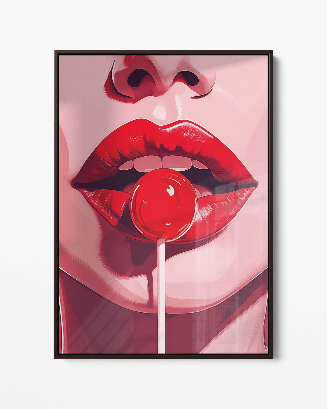 Pop Art Lolly Delight Kunstwerk-canvas-dibond-plexiglas-wanddecoratie-WallArtistic