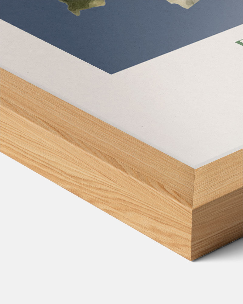 Winter Market Botanische Poster-WallArtistic