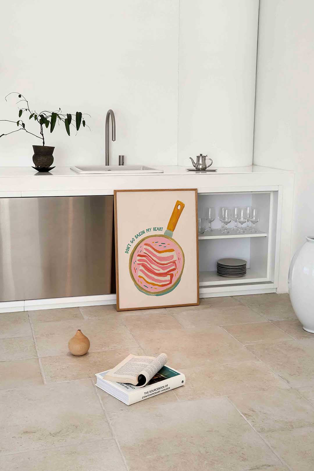 Bacon in pan Poster