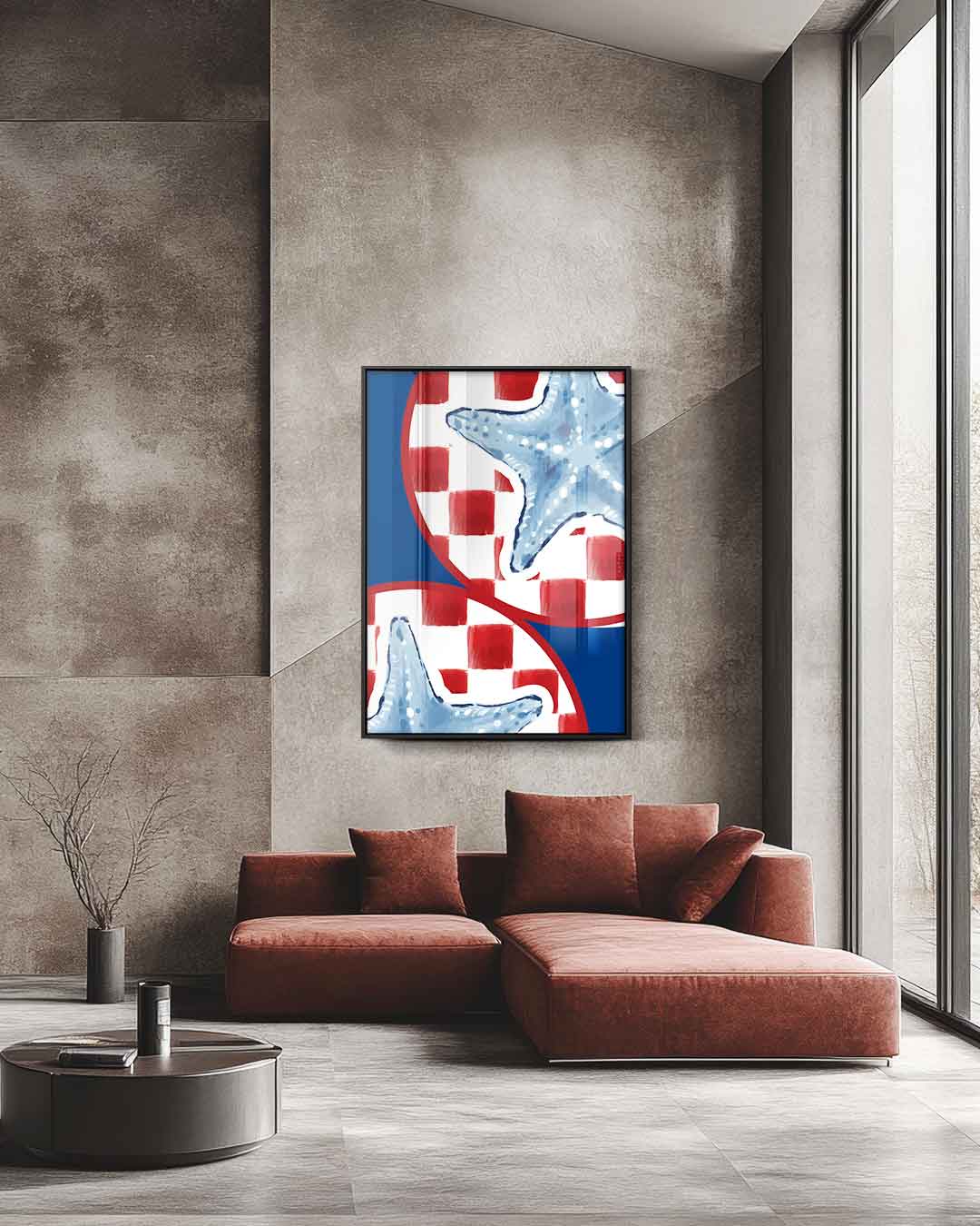 Zeeavontuur op Canvas Kunstwerk-canvas-dibond-plexiglas-wanddecoratie-WallArtistic