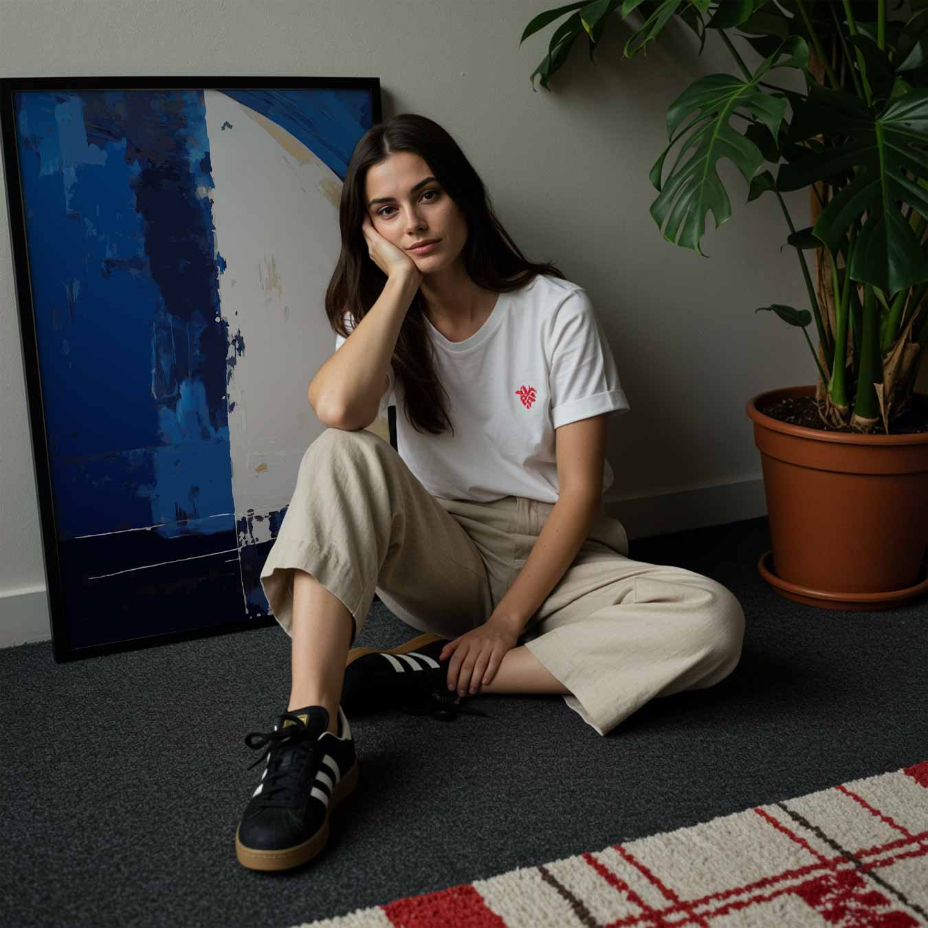 Abstracte Hemelse Harmonie Poster-WallArtistic