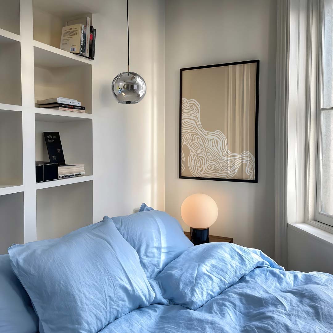 Elegante Organische Lijnen Poster-WallArtistic