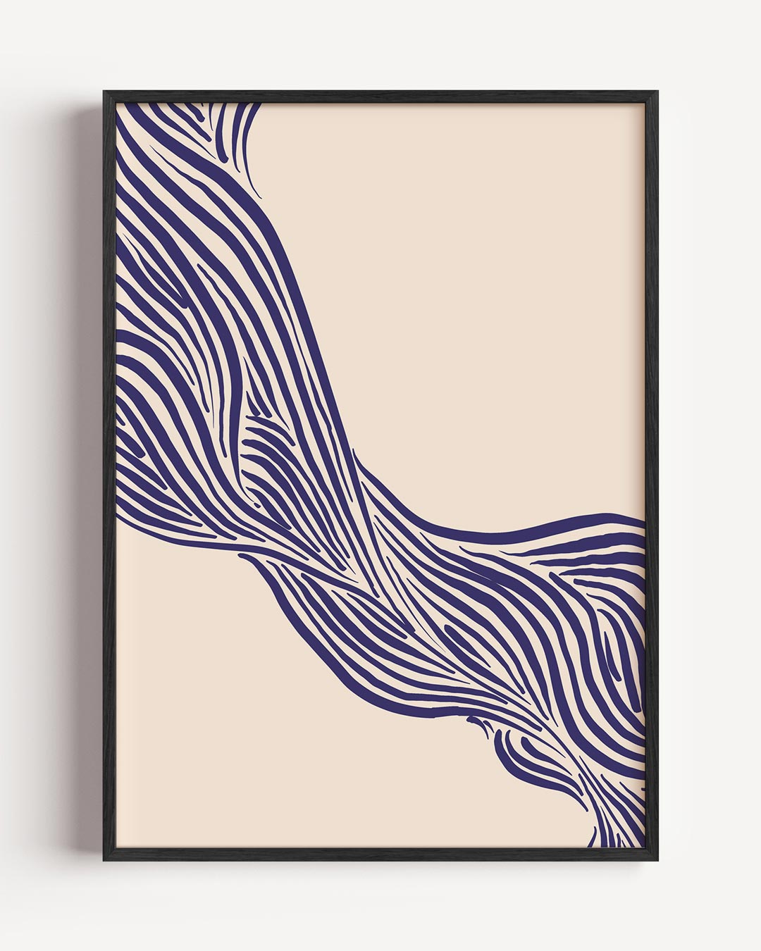 Moderne Organische Lijnen Poster-WallArtistic