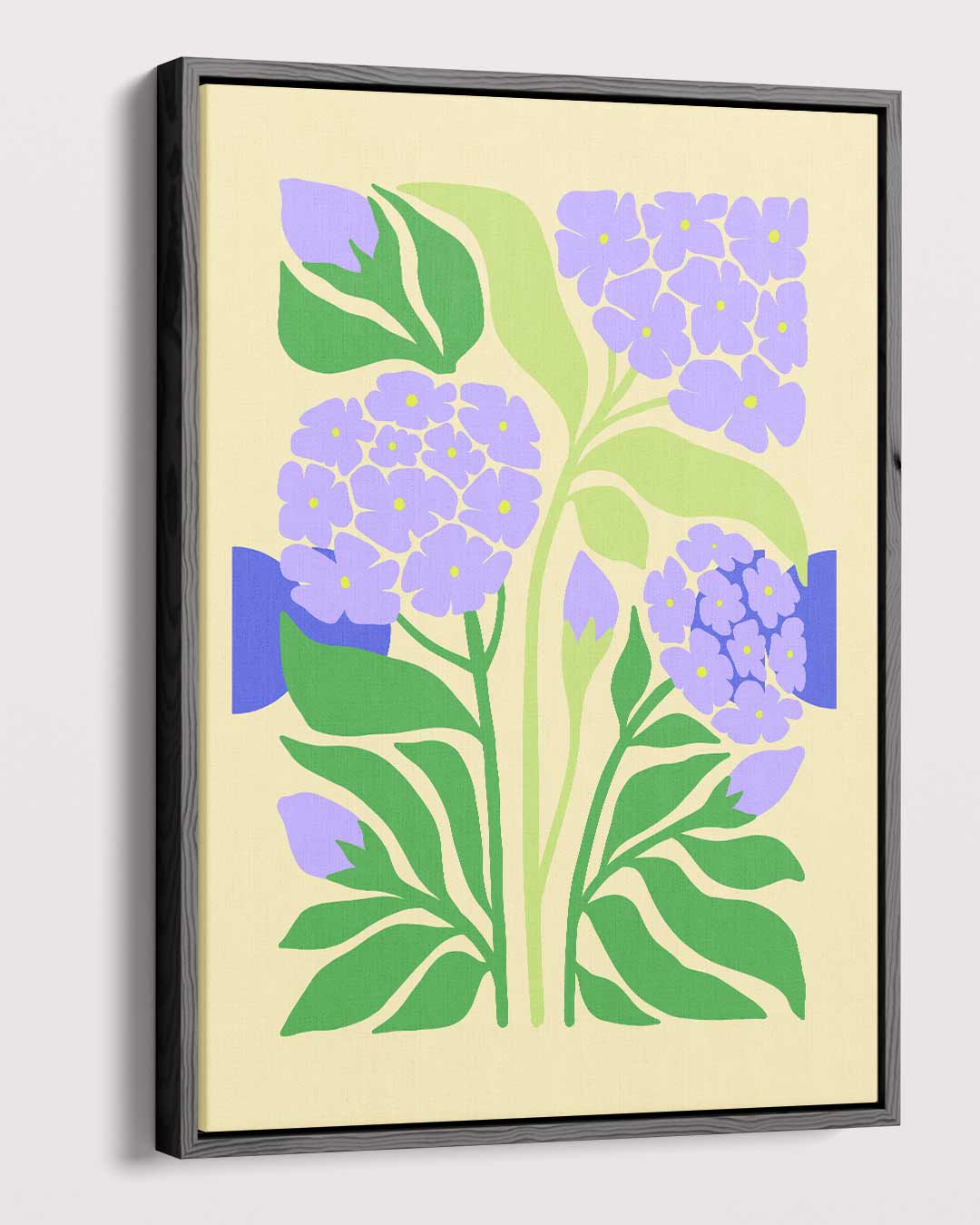 Bloemenpracht in Lila Kunstwerk-canvas-dibond-plexiglas-wanddecoratie-WallArtistic