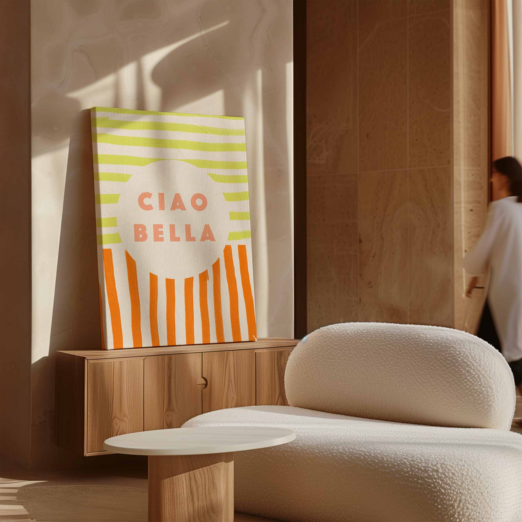 Ciao Bella Kunstwerk-canvas-dibond-plexiglas-wanddecoratie-WallArtistic
