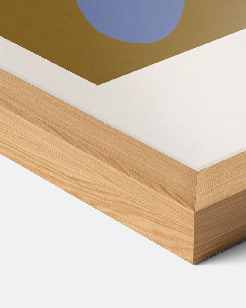Moderne Abstracte Vormen Poster-WallArtistic