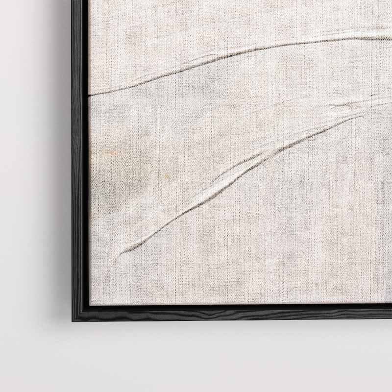 "Abstracte Minimalistische Expressie" Kunstwerk-canvas-dibond-plexiglas-wanddecoratie-WallArtistic