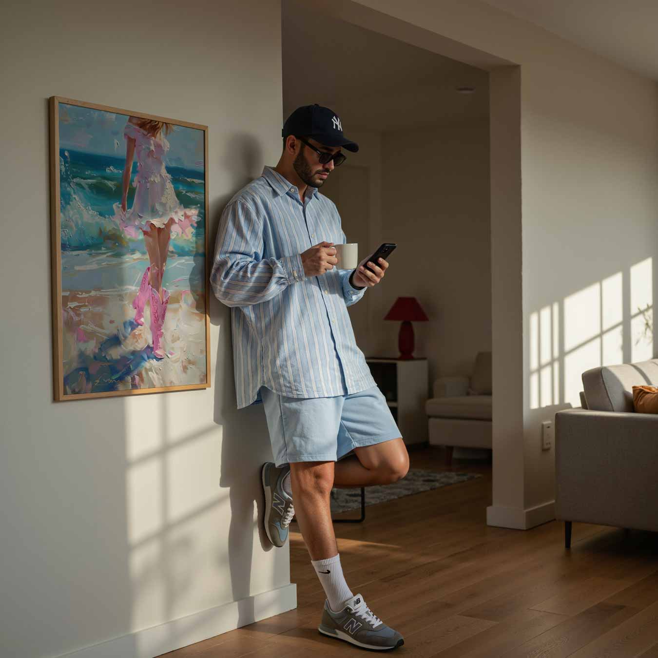 Zomerse Oceaandromen Poster-WallArtistic