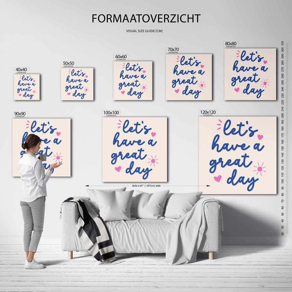Let's have a great day Poster