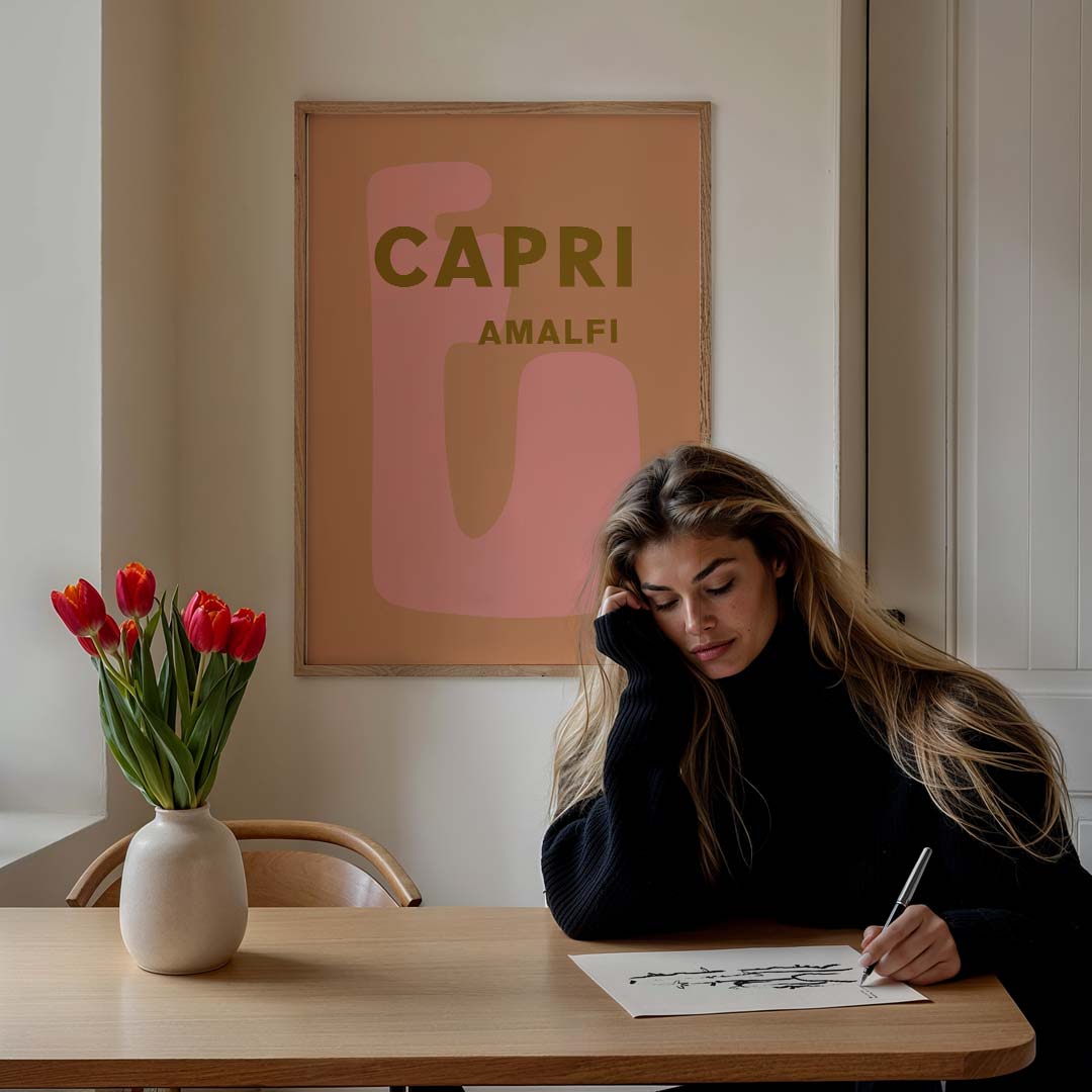Capri Amalfi Poster-WallArtistic