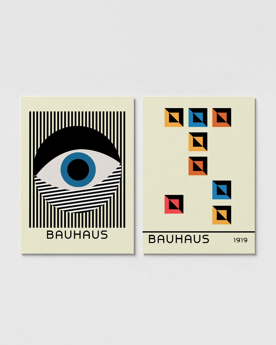 Oog en lijnen Posterset