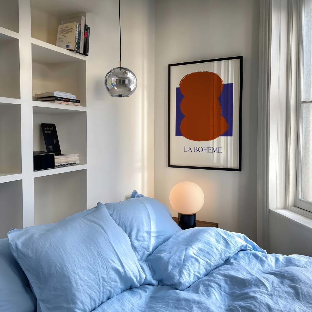 La Bohème Abstracte Kunstposter-WallArtistic