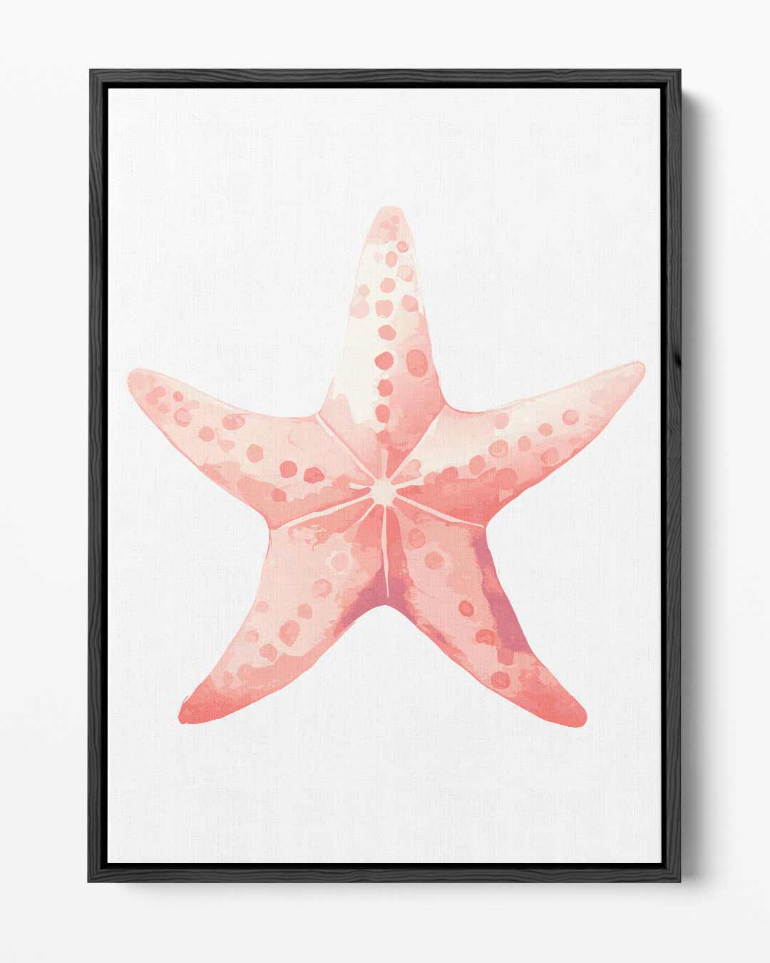 Vrolijke Zeester Kunstwerk-canvas-dibond-plexiglas-wanddecoratie-WallArtistic