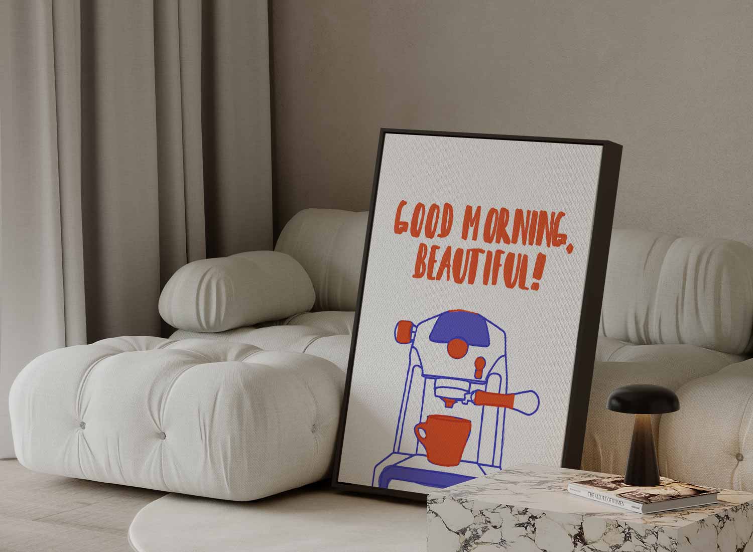 Goede Morgen, Mooi Mens! Poster