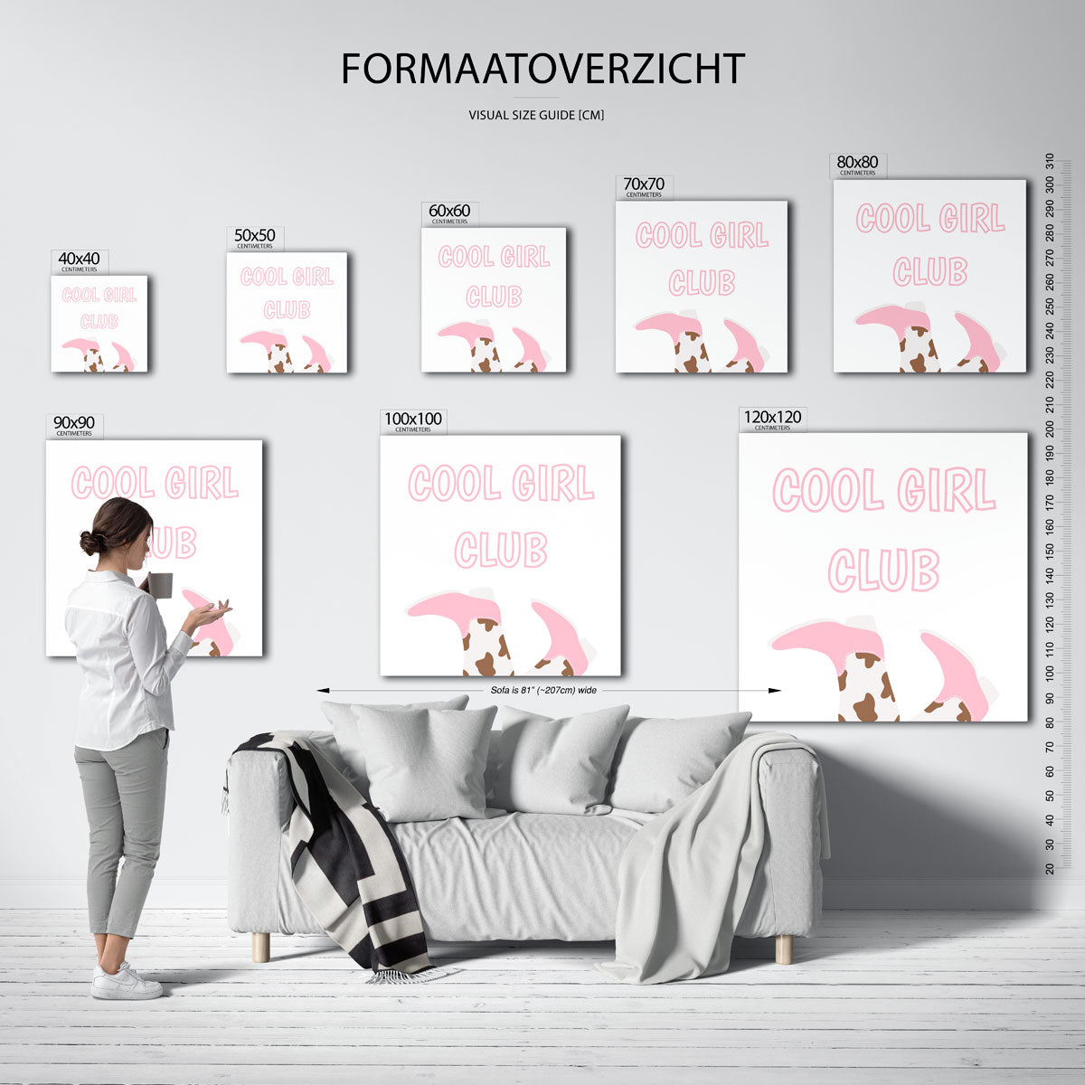 Cool girl club Poster