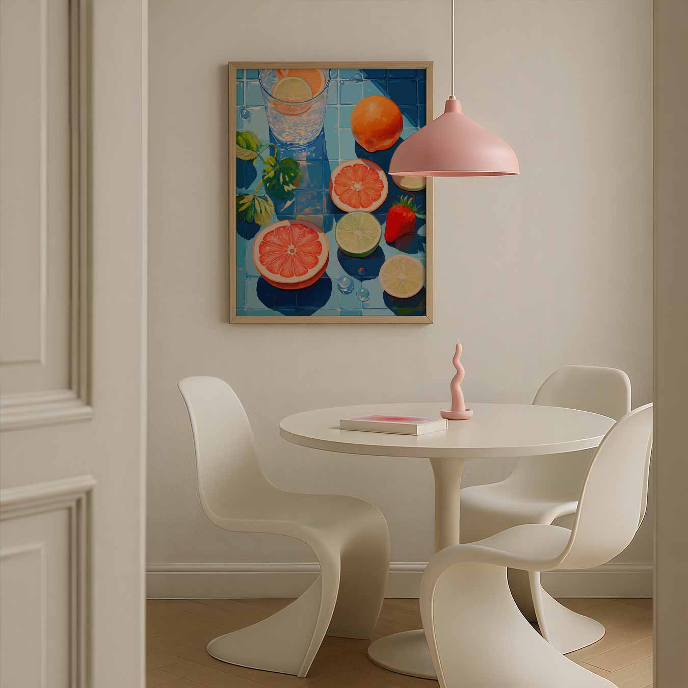 Zomers Fruitplezier Poster-WallArtistic