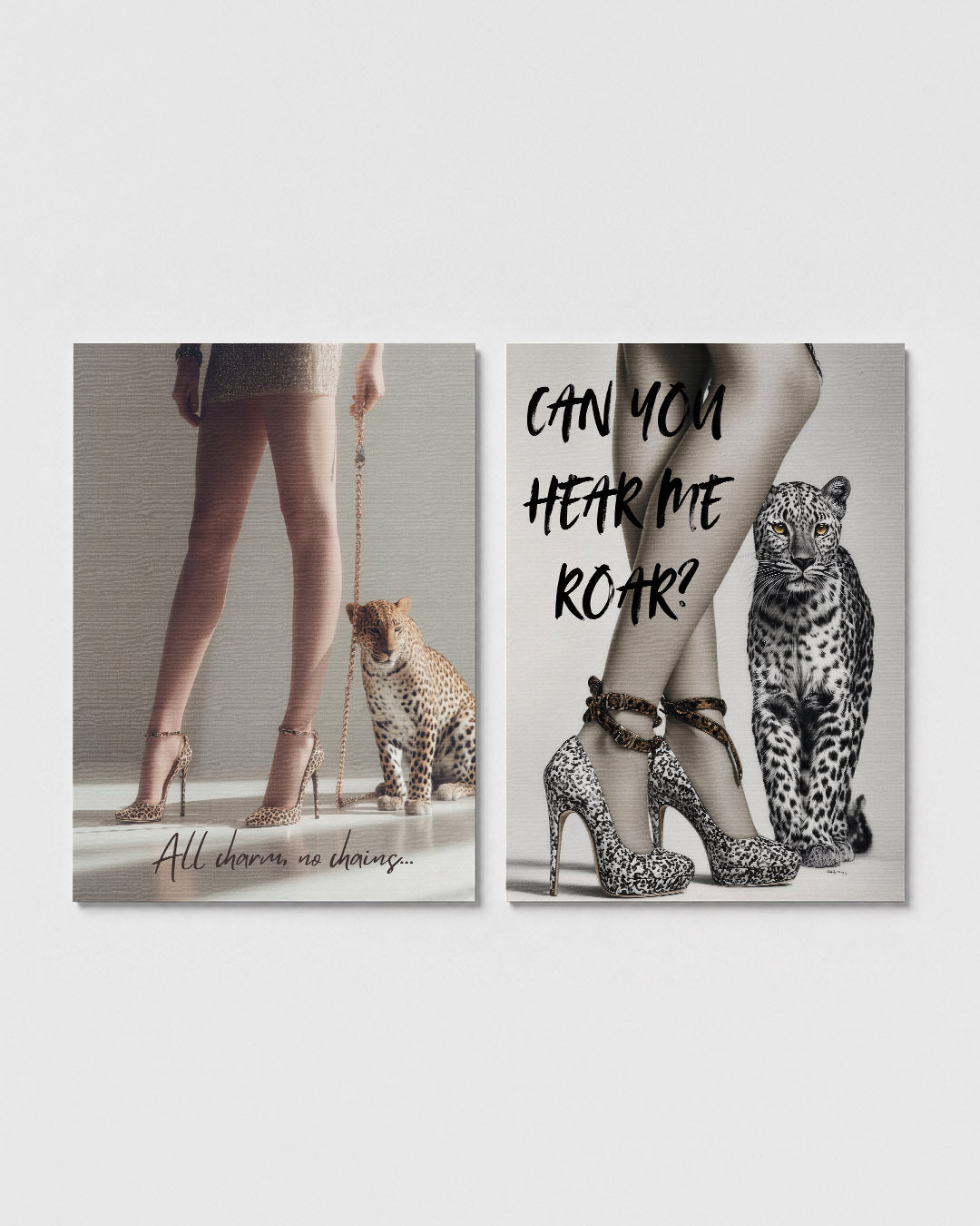 Elegante ontmoeting Posterset