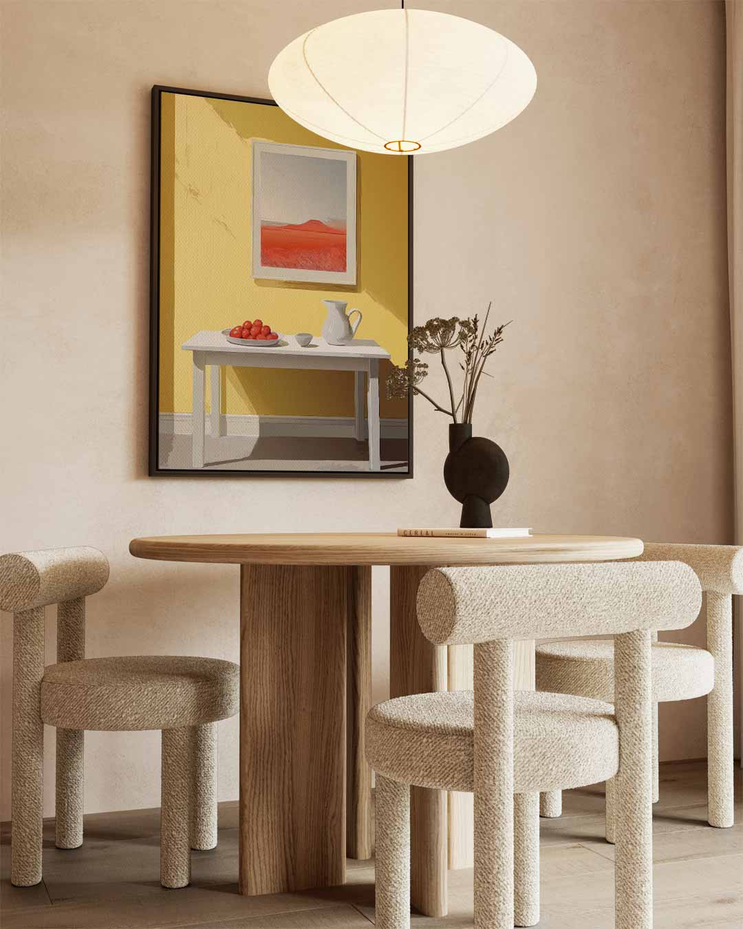 Zonovergoten Stil Leven Kunstwerk-canvas-dibond-plexiglas-wanddecoratie-WallArtistic
